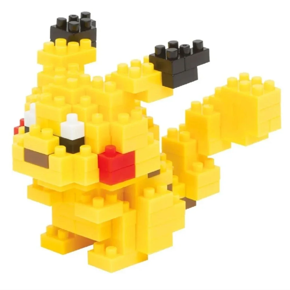 New In Bag: Nanoblock Pokemon Pikachu Unopened Buiding Blocks Character Toy